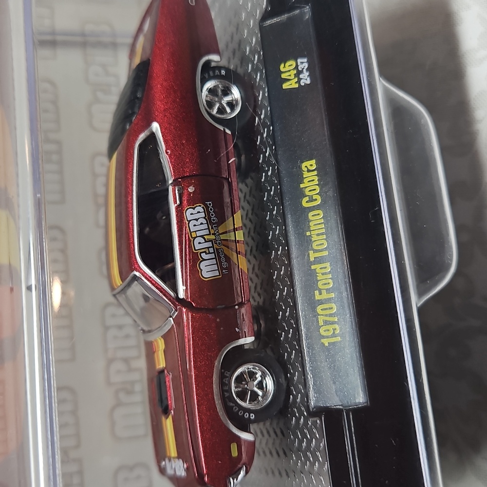 M2 Machines 1970 Ford Torino Cobra Mr.Pibb Premium Die-cast A46 24-37 - Picture 11 of 11